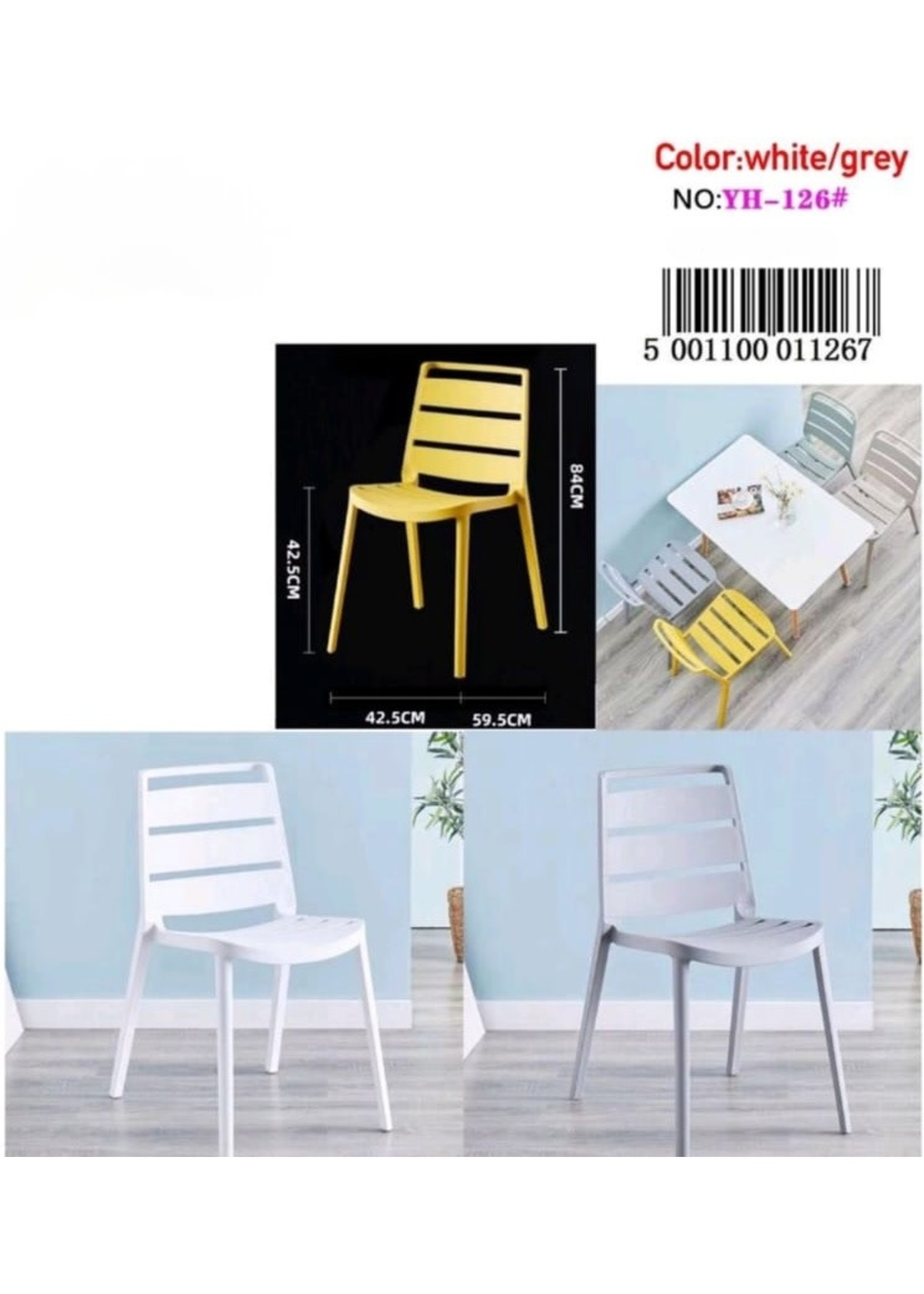 YH-126 GREY CHAIR