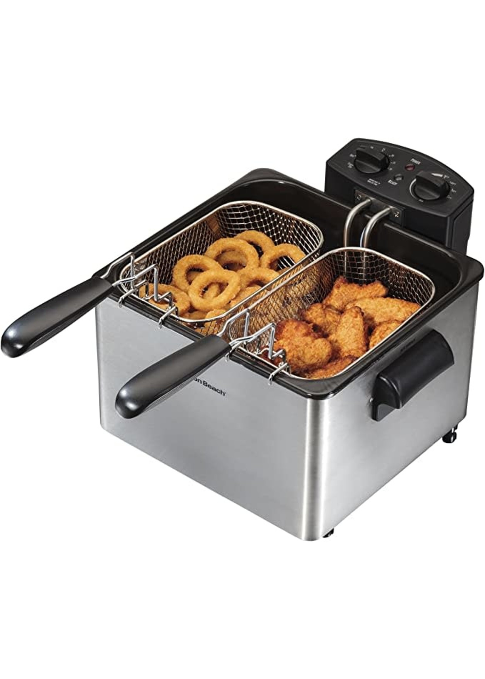 HAMILTON BEACH DEEP FRYER 2 BASKET 4,7 QT  35036