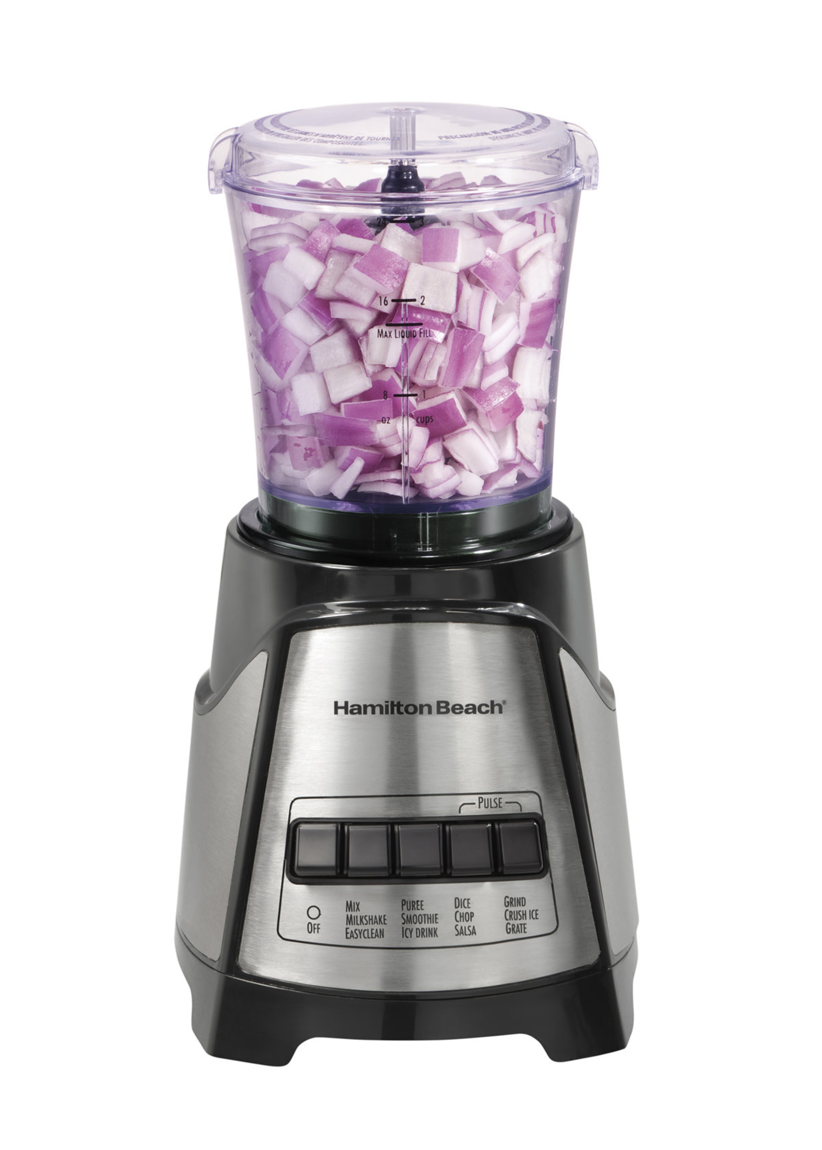 HAMILTON BEACH BLENDER WITH CHOPPER 58149 2PS