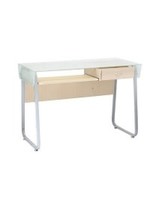 XTECH Xtech - Desk S Lvl XTF-CD197 - Glass-top computer desk - Color: Sycamore AM100XTK19 XTF-CD197