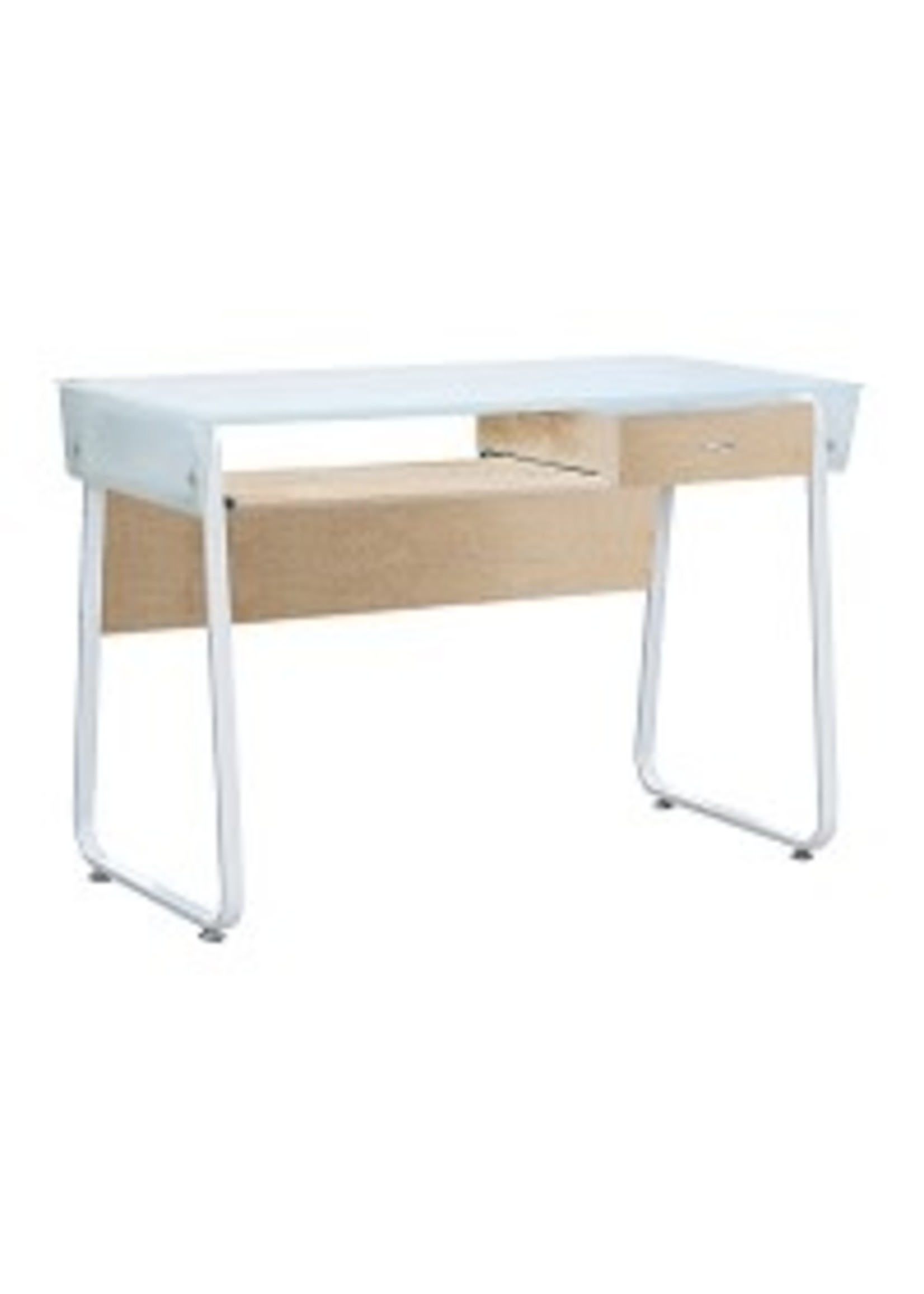 XTECH Xtech - Desk S Lvl XTF-CD197 - Glass-top computer desk - Color: Sycamore AM100XTK19 XTF-CD197