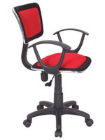 XTECH AM160GEN47 QZY-0613R MANAGER OFFICE CHAIR W/ARM (RED)