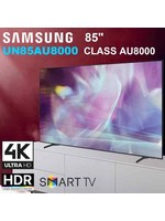 SAMSUNG 85" SMART 4K -- FULL UHD -- T 8000 SERIES UN85AU-BU8000