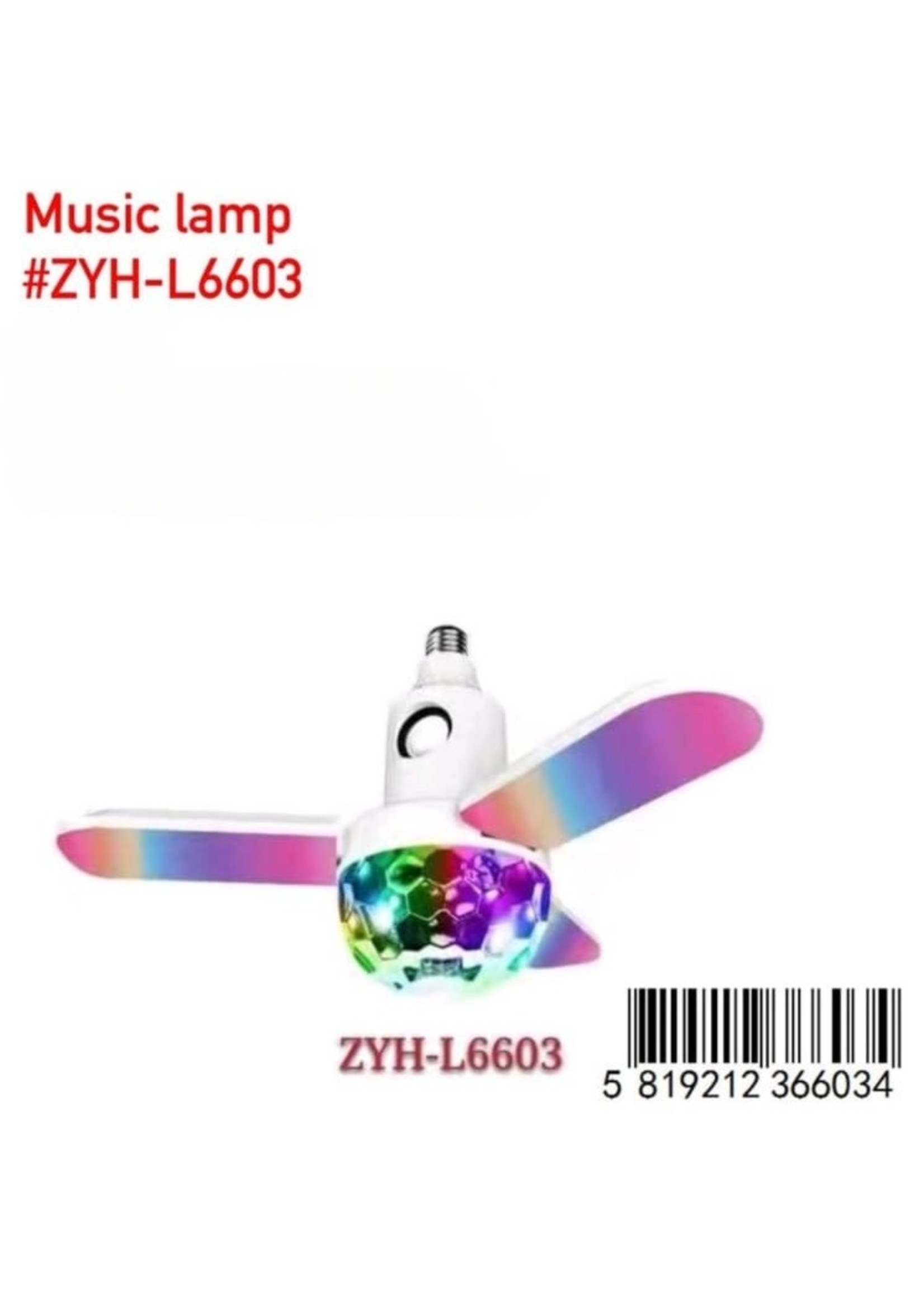 ZYH-DRO1 MUSIC LAMP L6603