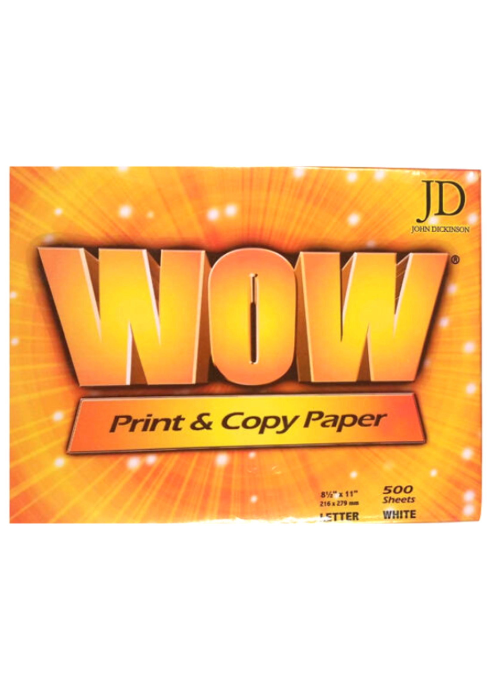 COPY  PAPER WOW L/S LETTER SIZE