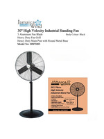 HSF3003 30" HIGH VELOCITY INDUSTRIAL STANDING FAN 3 ALUMINIUM BLADE HEAVY DUTY FAN GRILL