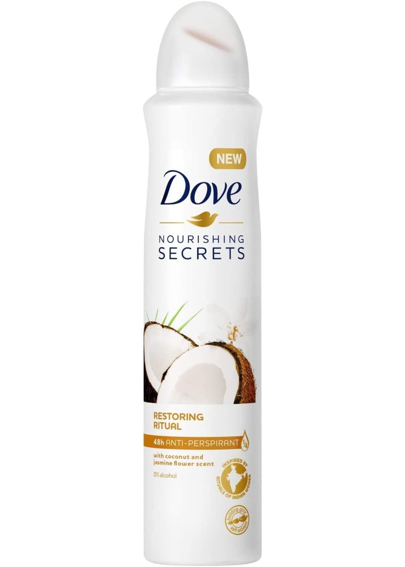 Dove Dove Nourishing Secrets Coconut & Jasmine Flower Anti Perspirant 250ml