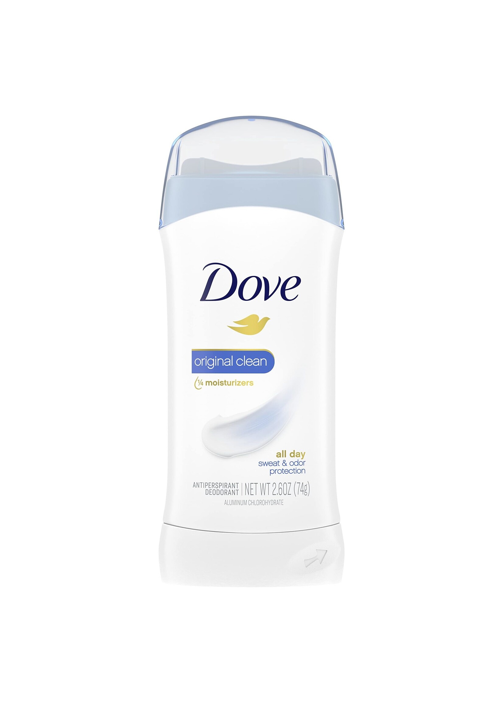 Dove Dove Invisible Solid Antiperspirant Deodorant Stick for Women, Original Clean, For All Day Underarm Sweat & Odor Protection 2.6 oz