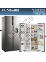 FRIGIDAIRE FRSA19K2HVG FRIGIDAIRE REFRIGERATOR SIL ENERGY EFFICIENT-SIDE NO FROST FRIDGE