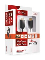 HD91E1 BARKAN HIGH DEFINITION 30 FEET HDMI CABLE -- 30 FEET