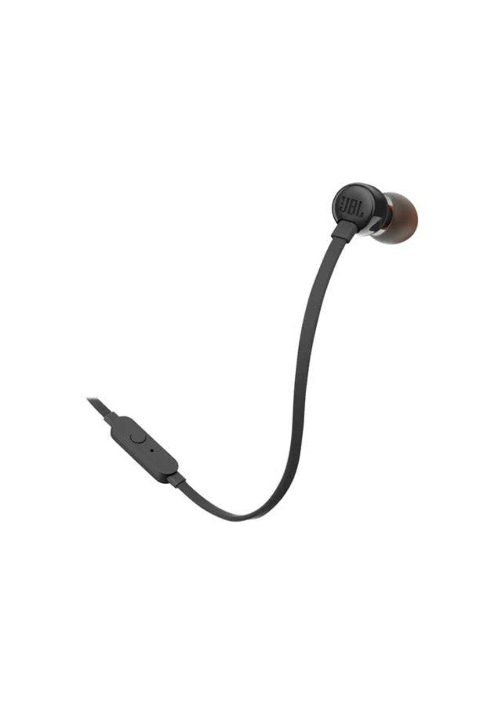 JBL JBL T110 - Earphones with mic - in-ear - wired - 3.5 mm jack - black