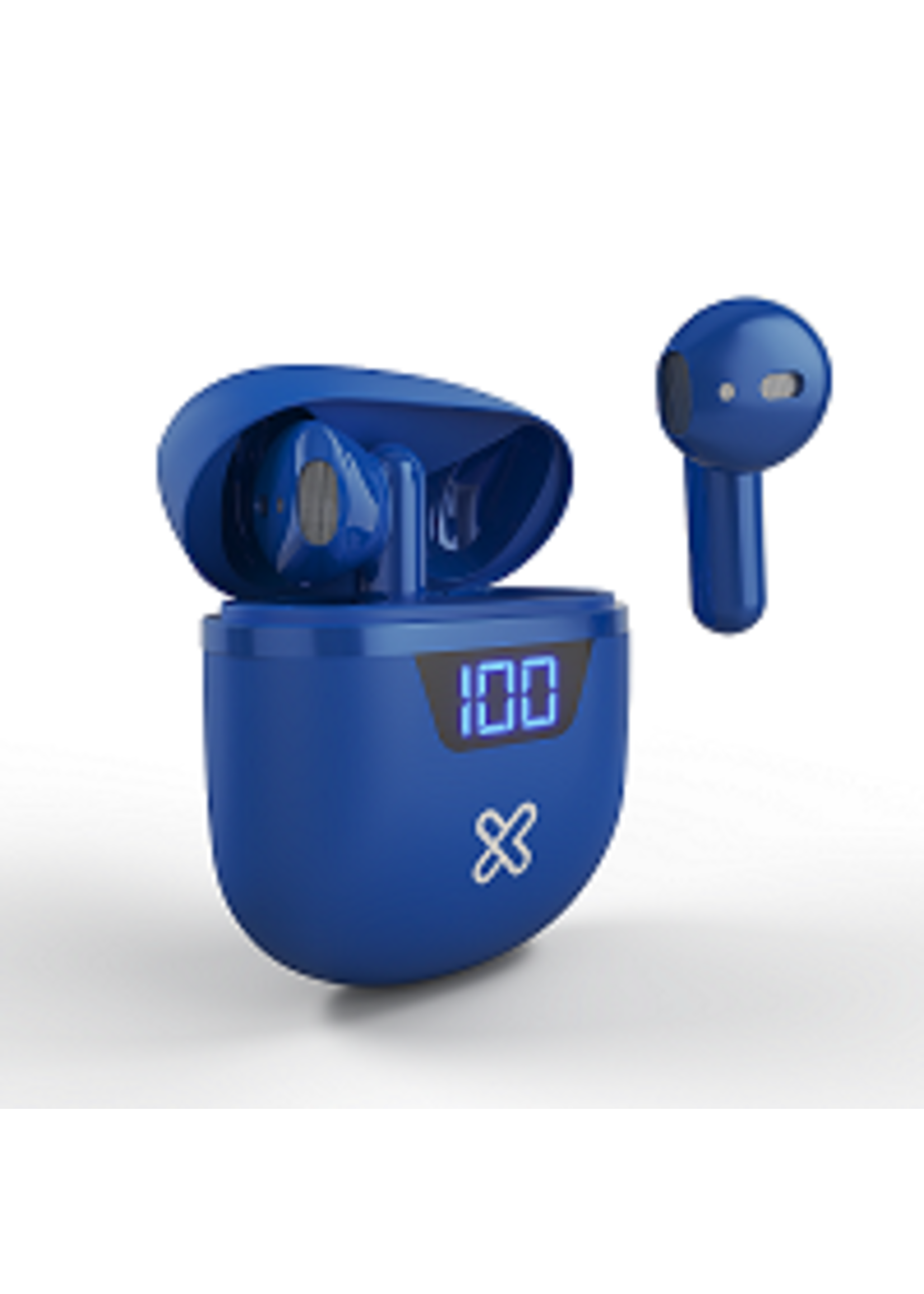 Klip Xtreme Klip Xtreme - KTE-006BL - True wireless earphones - For Home audio / For Portable electronics / For Tablet / For Cellular phone - Wireless - Blue