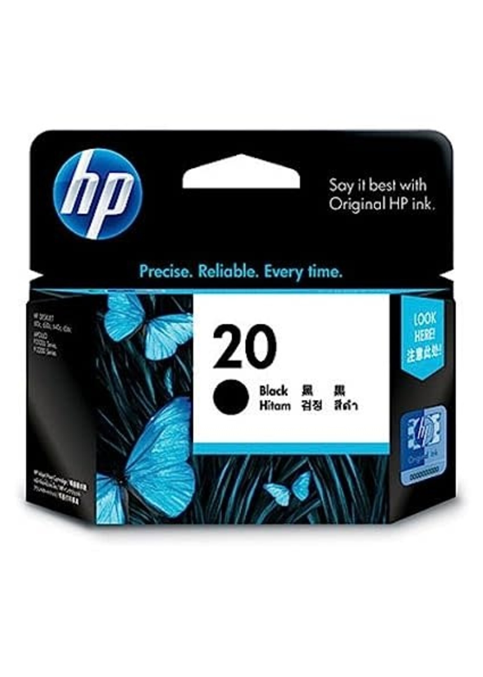 Hp HP 60 - 4 ml - black - original - ink cartridge - for Deskjet F2430, F4213, F4435, F4580; ENVY 100 D410, 11X D411, 12X; Photosmart C4740, D110