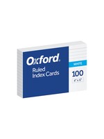 4X6 OXFORD RULED INDEX CARDS 40141