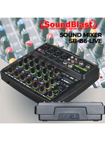 SB-B6-LIVE SOUND BLAST MIXER ---PROFESSIONAL --LIVE SERIES