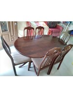 ROSHLEY 7PCS. WOODEN DINNING TABLE SET -T40