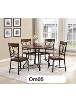 OM05 POSHLEY DINNING SET TABLE