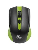 XTECH Xtech - Mouse - 2.4 GHz - Wireless - Green - 1600dpi XTM-310GN