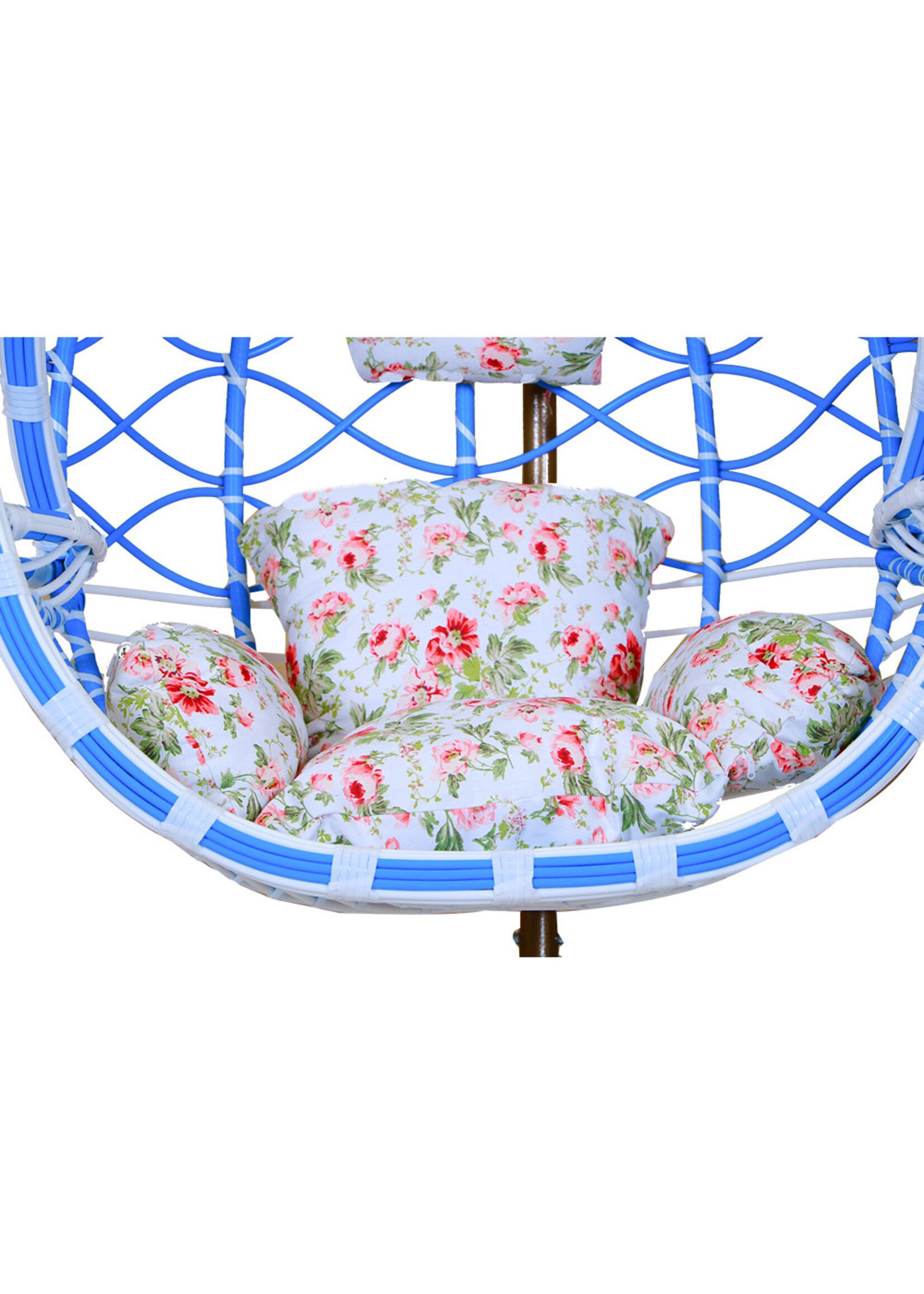 JDN 01 Waterproof outdoor rattan swing chair garden single hanging chair