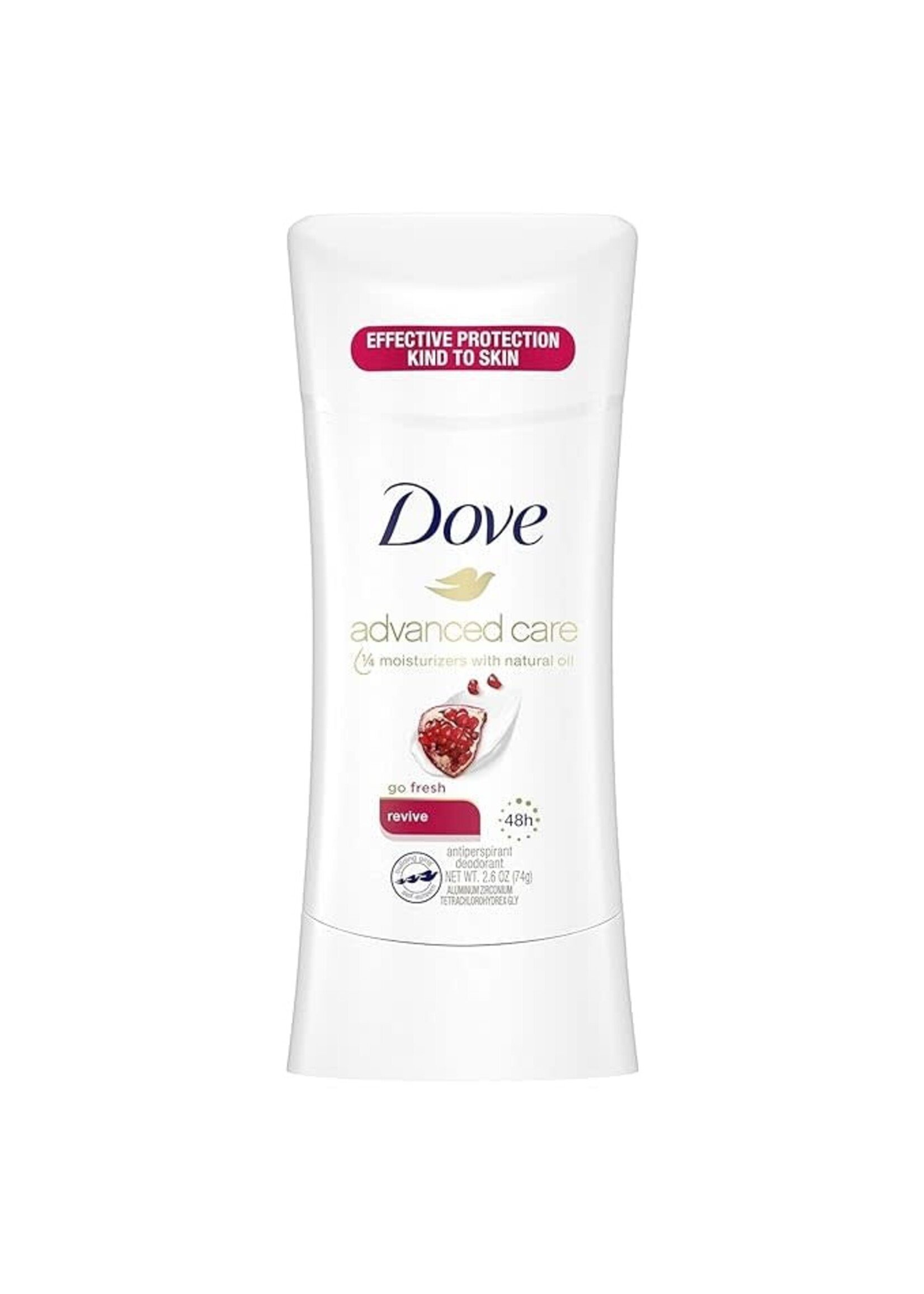 Dove DOVE ADVANCE CARE FRESH REVIVE NET WT.  26 OZ (74G)