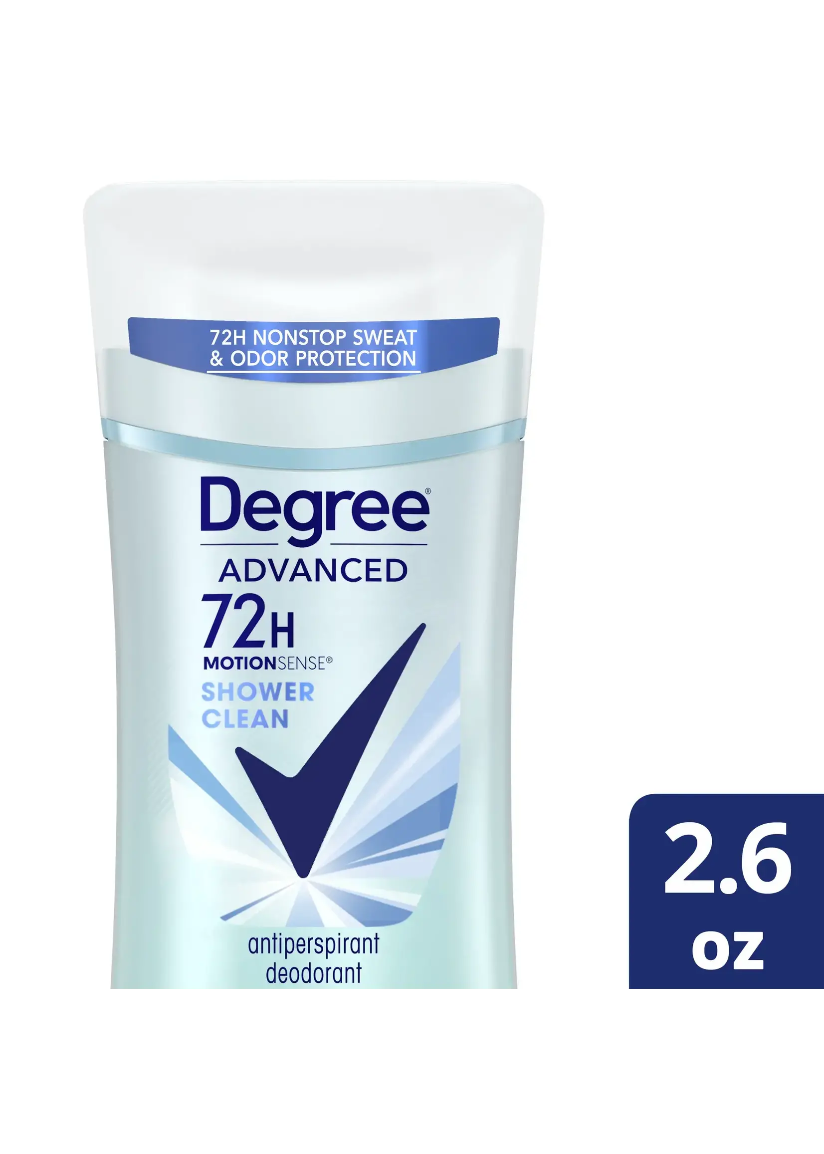 Degree DEGREE ADVANCED SHOWER CLEAN NET WT 2.6 OZ (74G)