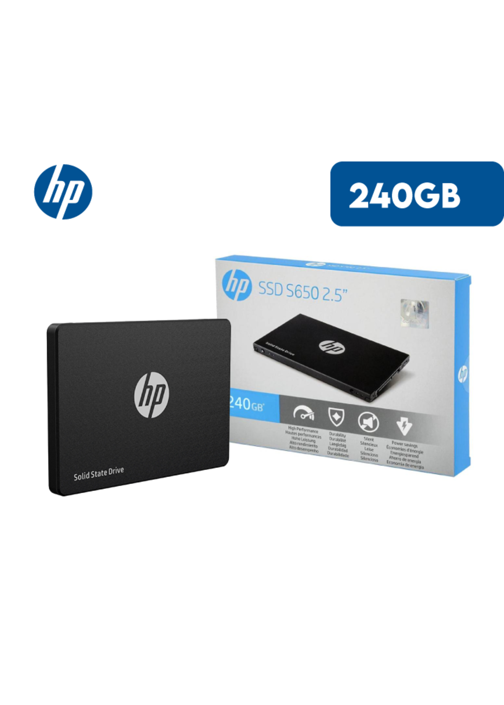 Hp HP SSD S650 2.5" 240GB HARD DRIVE