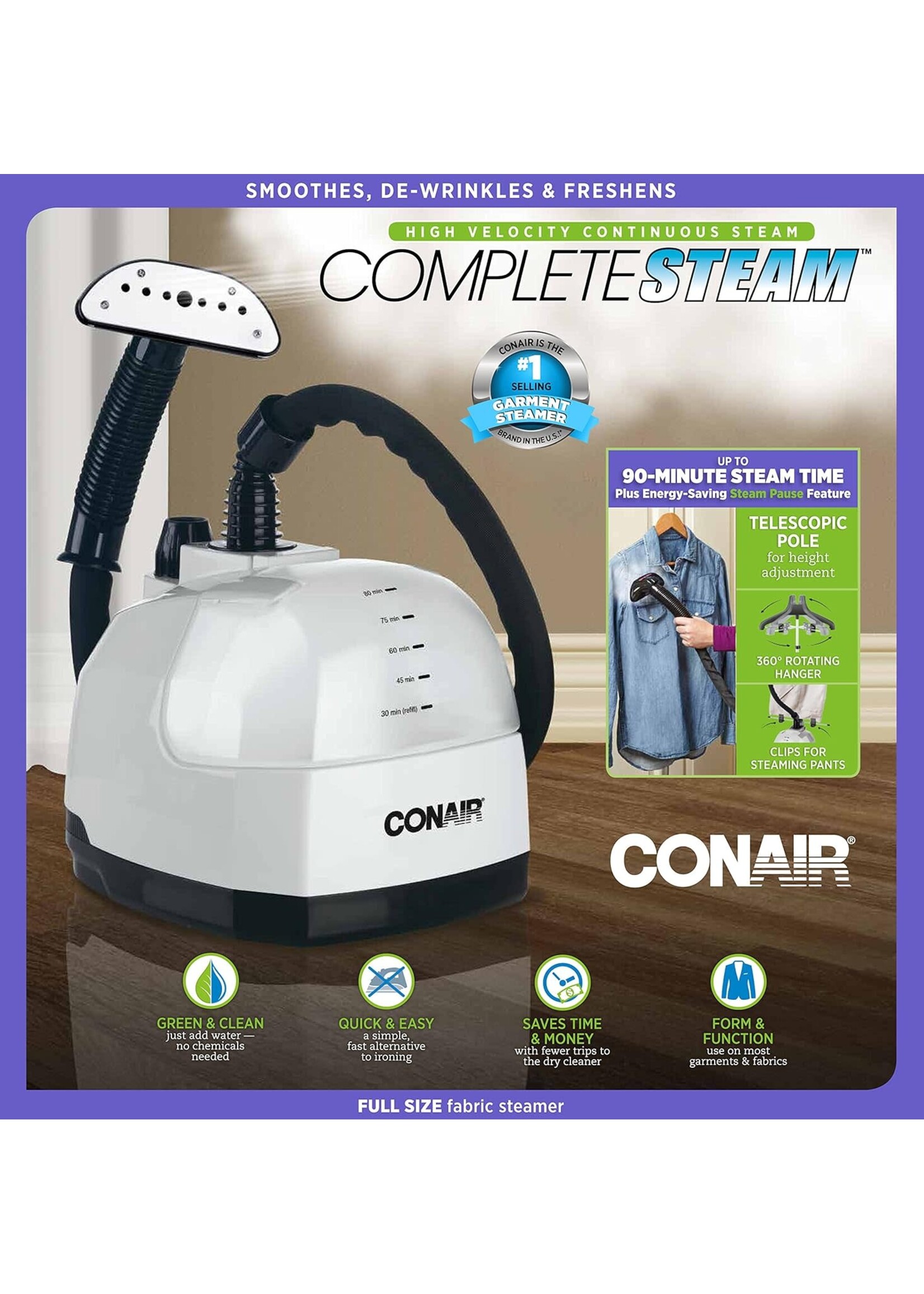 CONAIR CONAIR GS28 COMPLETE STEAM