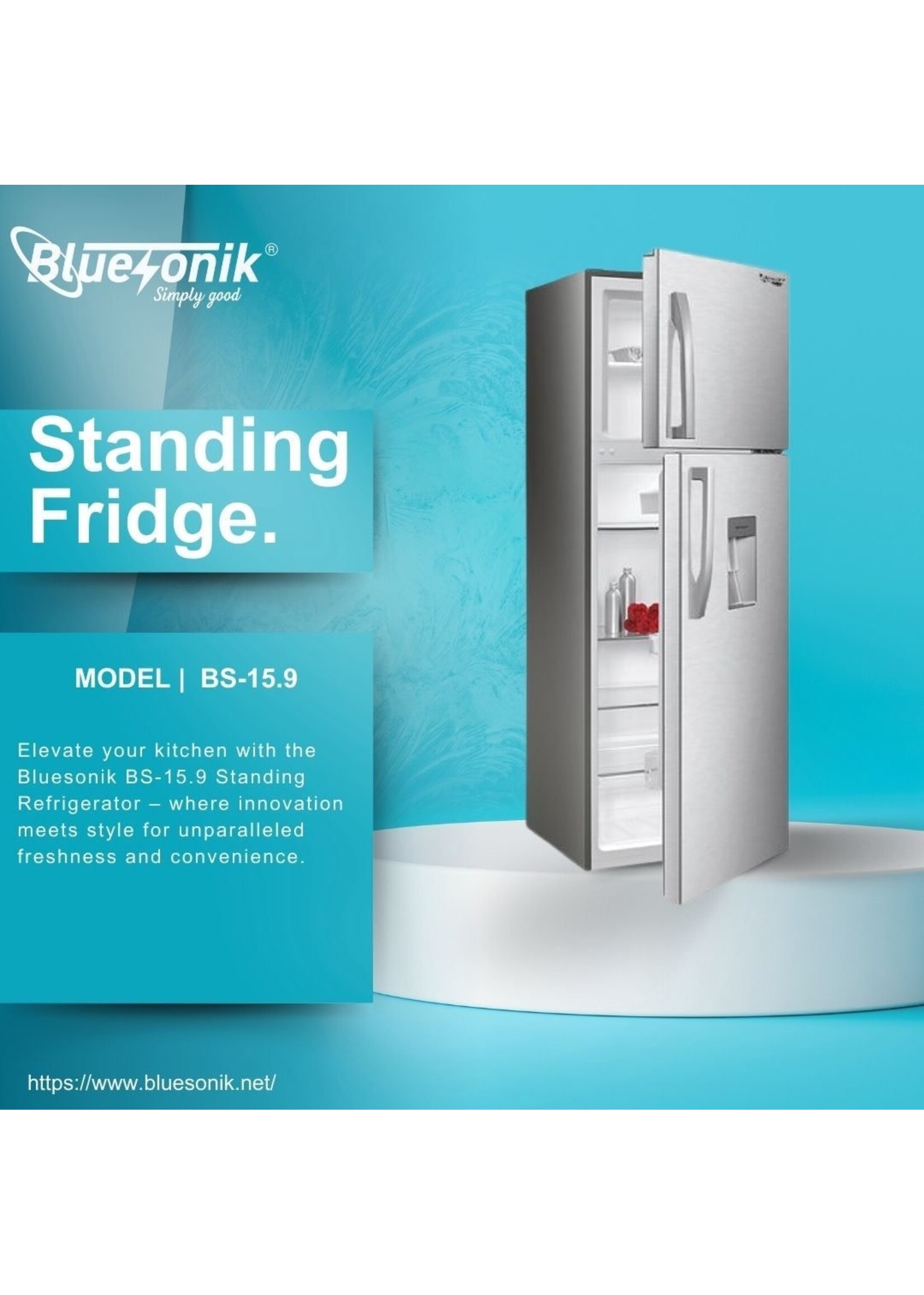 BLUESONIK BSK15.9 STANDING REFRIGERATOR