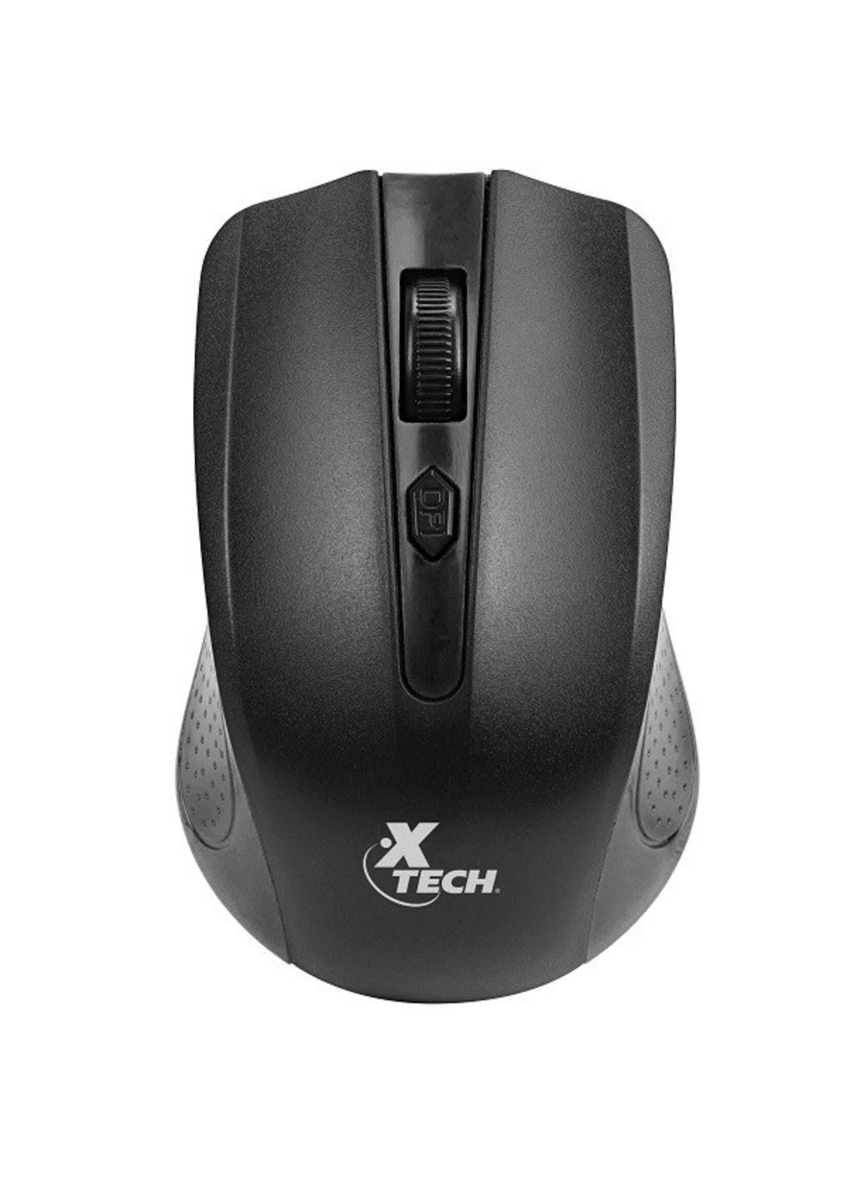 Xtech - Mouse - 2.4 GHz - Wireless - All black - 1600 dpi XTM-310BK