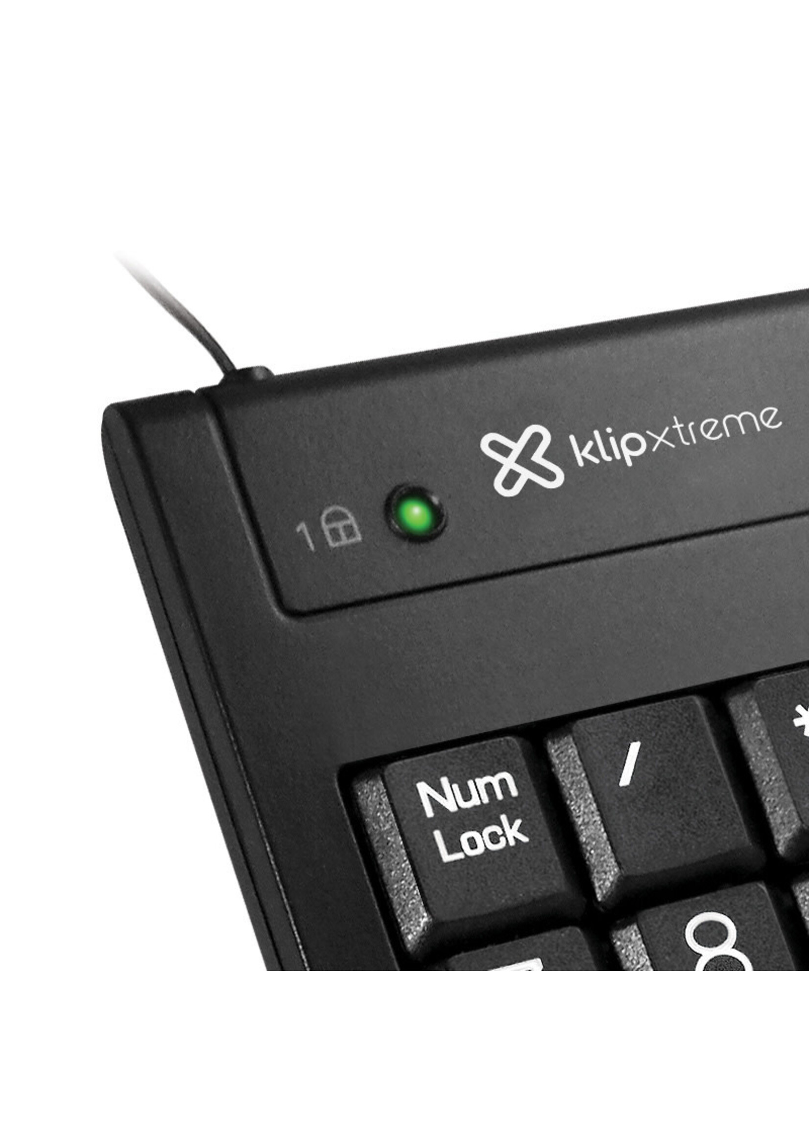 Klip Xtreme KNP-100 Abacus Numeric - Keypad - USB - black