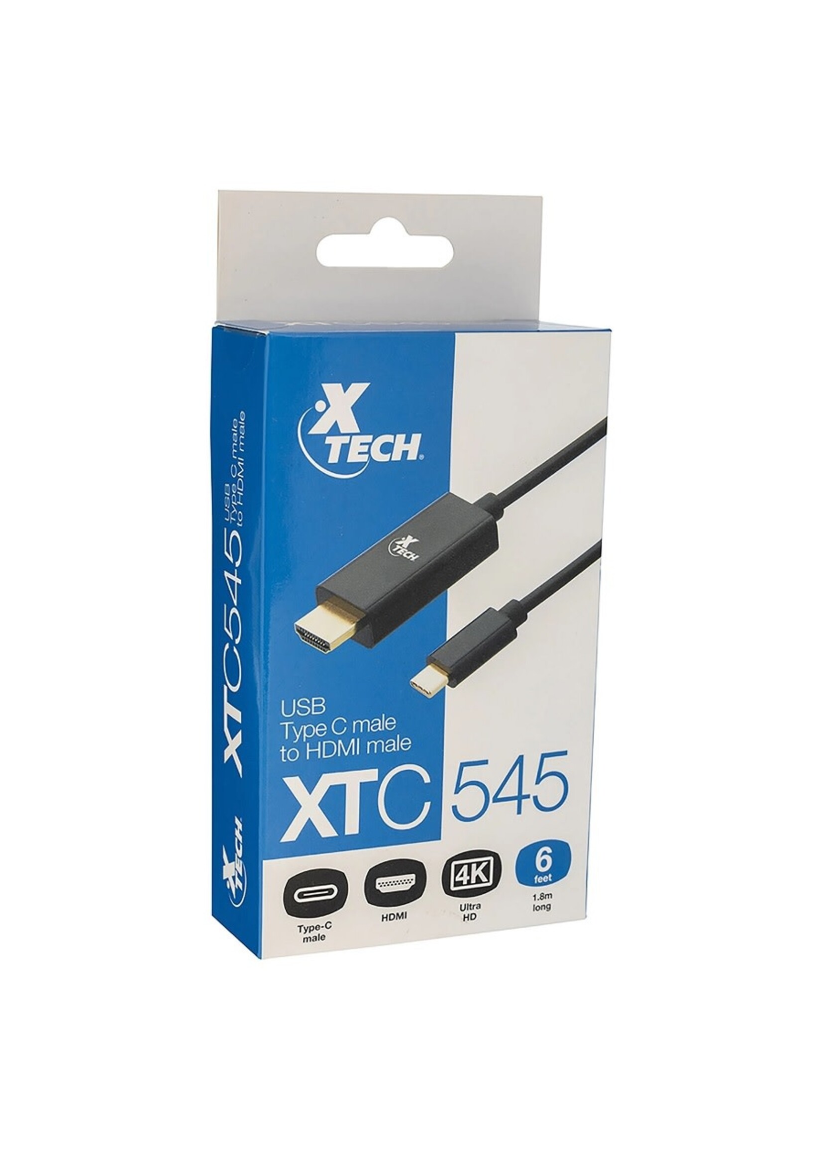 Xtech Cable USB Type C (M) to HDMI (M) XTC-545