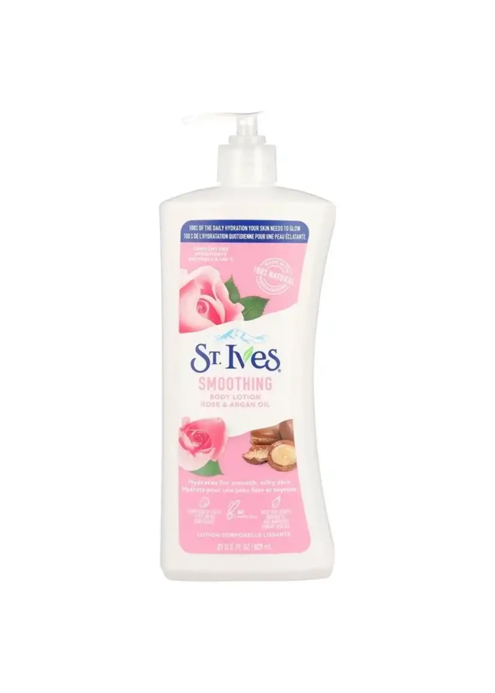 St. Ives ST. IVES ROSE AND ARGAN OIL BODY LOTION21 US FL 621ML