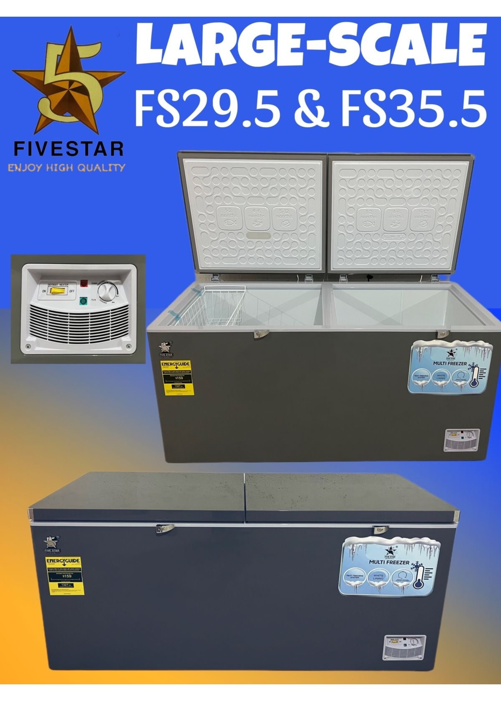 FIVESTAR FS35.5-CF-GW FREEZER