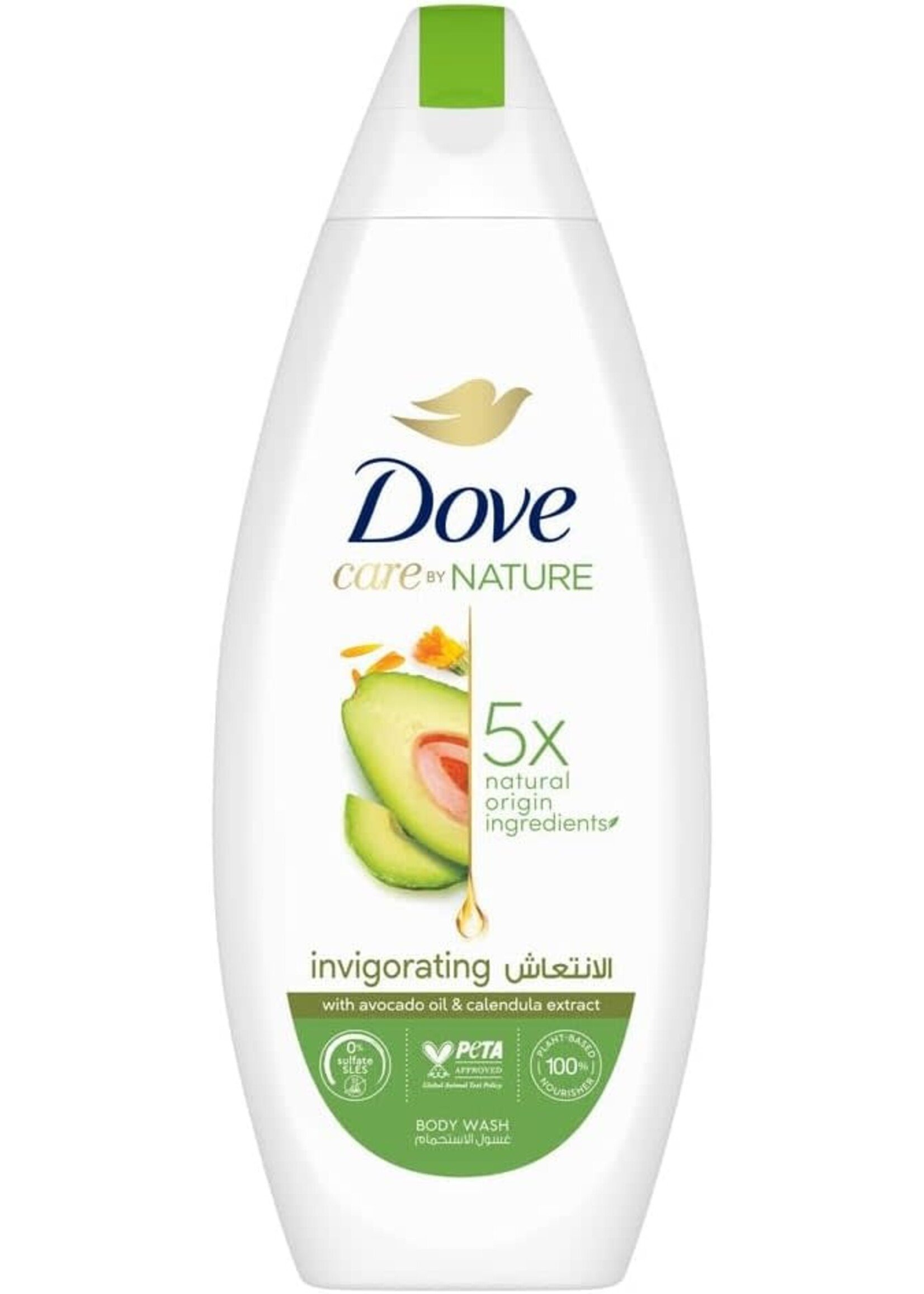 Dove DOVE CARE BY NATURE 5X NATURE ORIGIN INGREDIENTS INVIGORATING 400ML