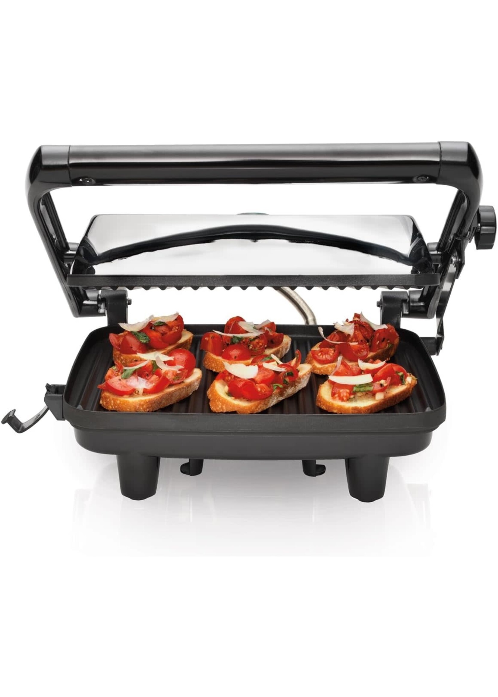 HB 25460Z HAMILTON BEACH -  PANINI PRESS  & GOURMET SANDWICH MAKER