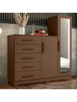 ALBATROZ ALBATROZ 22865-FONTANA-NAT/TIT -DRESSER COCOA