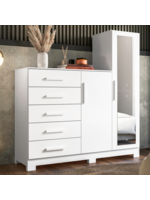 ALBATROZ ALBATROZ 22865-FONTANA-NAT/TIT -DRESSER WHITE