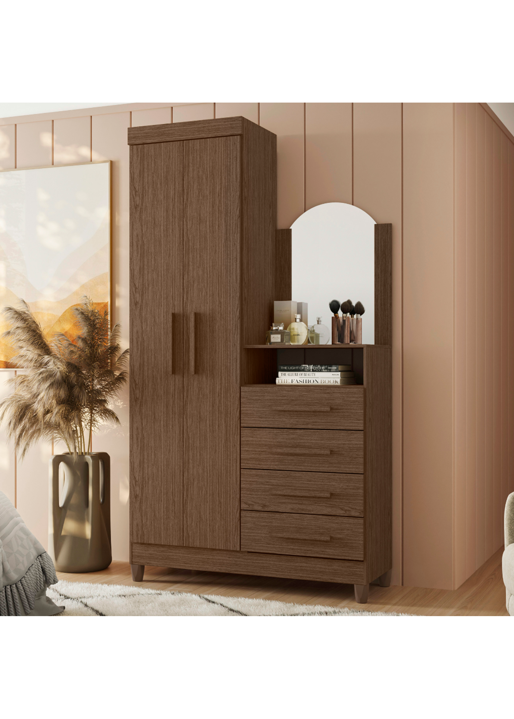 ALBATROZ 9732-CAPRI-COCOA-WARDROBE