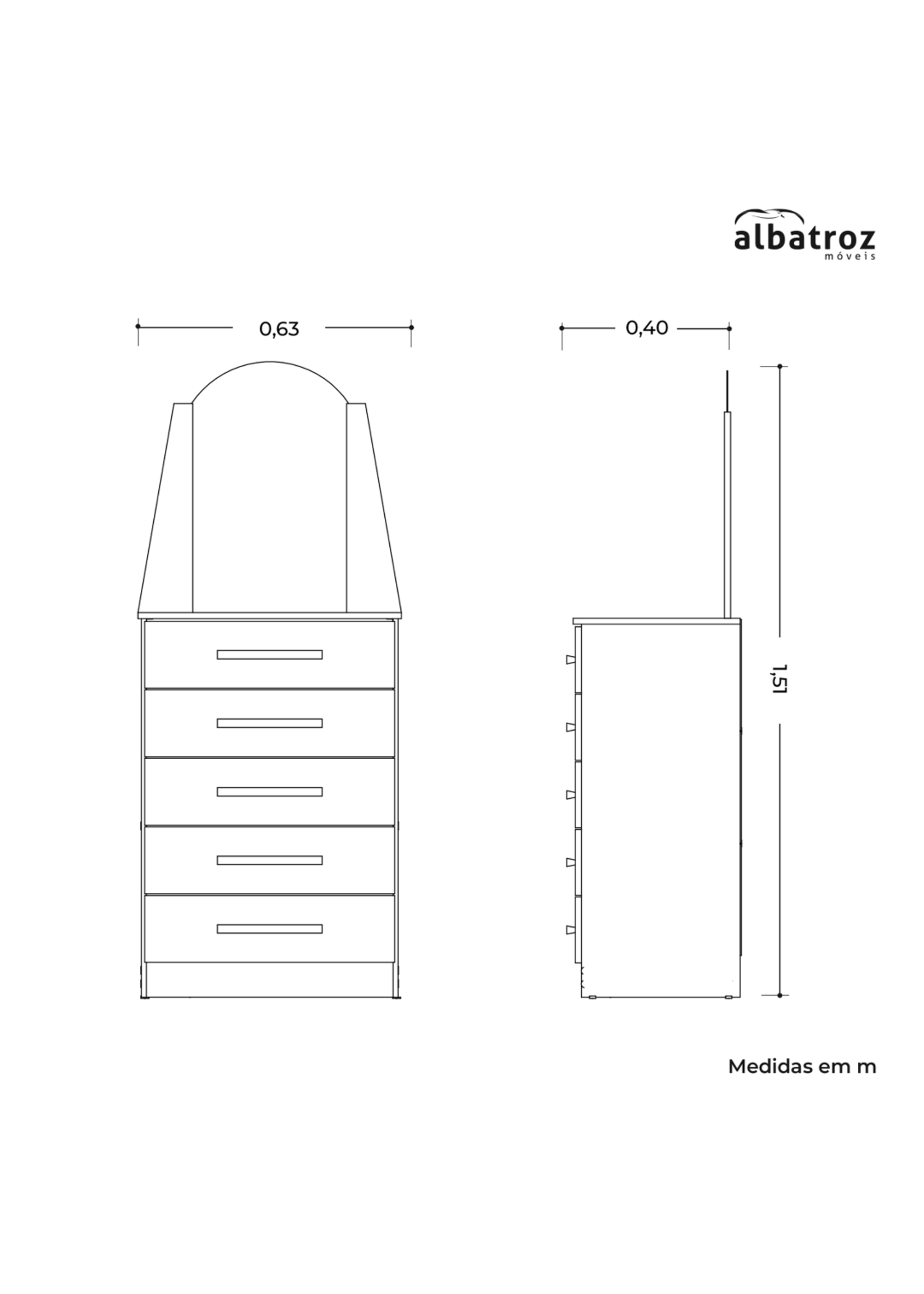 ALBATROZ ALBATROZ 308-CINNAMON-VENEZA-CIN-CHEST