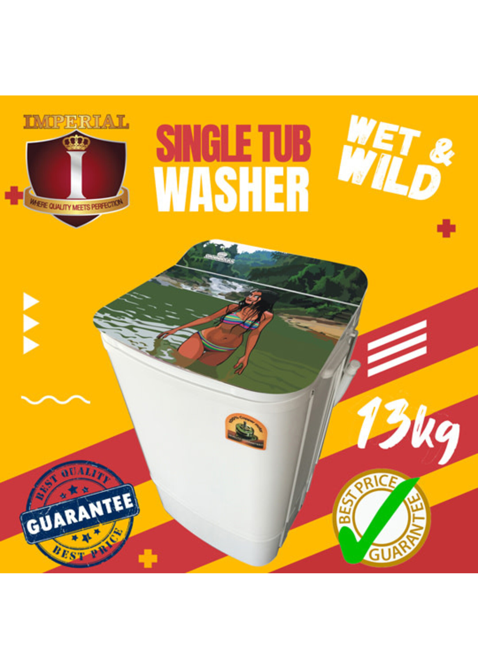 Imperial IMP13STW-WET & WILD IMPERIAL  WASHER SINGLE TUB