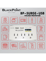 Blackpoint elite BP-SURGE-USB BLACKPOINT SURGE PROTECTOR    WITH 2 USB