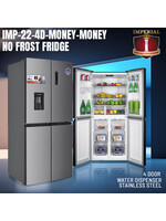 Imperial IMP-22-4D-MONEY MONEY IMPERIAL 4 DOOR --WATER DISP FRIDGE