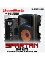 SB-SPARTAN-15A SOUND BLAST2900 WATTS SPEARKER