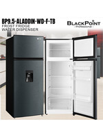 Blackpoint elite BP9.5-ALADDIN-WD-F-T BLACKPOINT WATER DISP FRIDGE-FROST -- METALLIC FROST FRIDGE