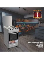 Imperial IMP-21-CASABLANCA-electric--ST IMPERIAL STOVE -STEEL-ELECTRIC 4 BURNER