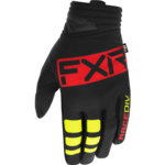 FXR Prime MX Glove Black/Nuke Red