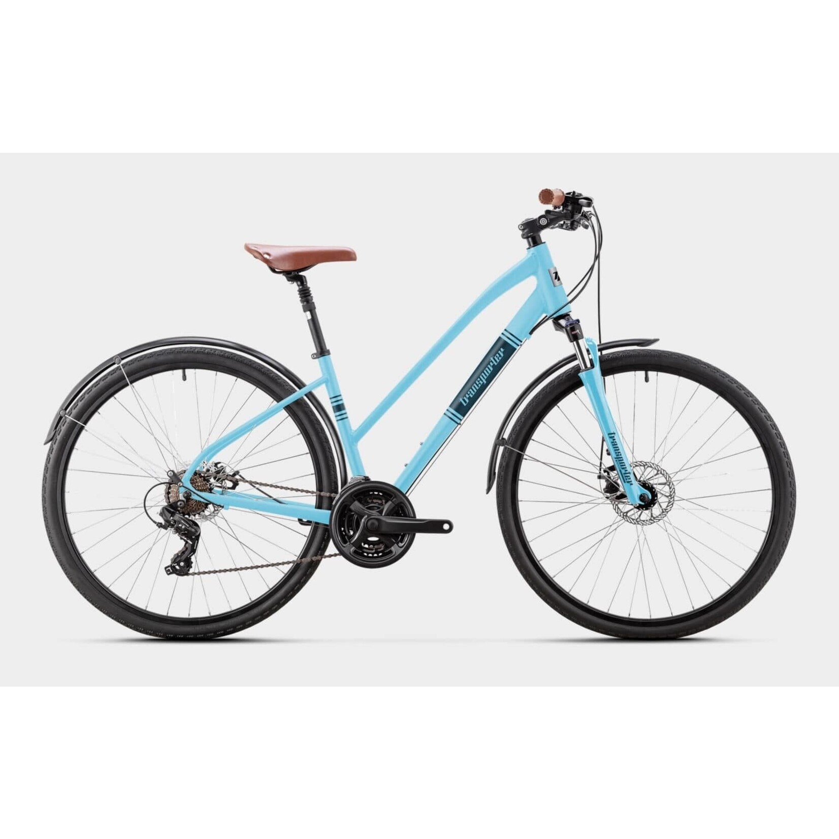 TITAN RACING TRANSPORTER - VERONA- Pastel Blue