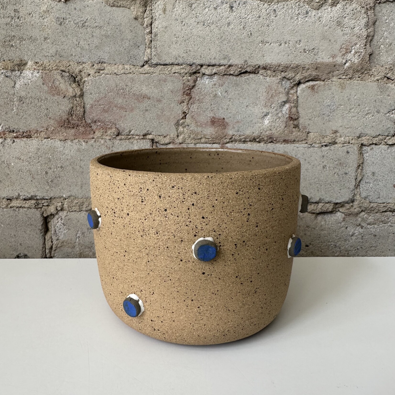 MIMA Ceramics 5" Blue Dot