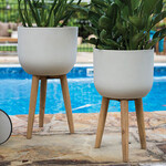 Landis - Resin Pot with Legs (fits 12")