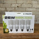 Sunblaster Grow Bulb 26 Watt (6400K) 4 pack